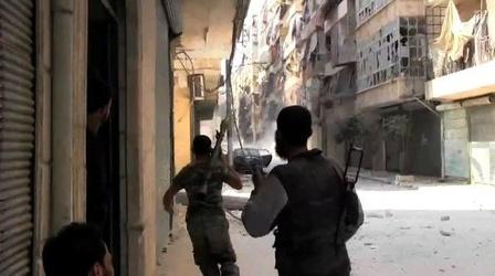 Video thumbnail: PBS NewsHour 'Grim Routine' Sets in For Rebel Opposition