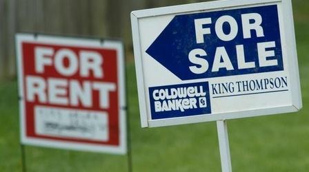 Video thumbnail: PBS NewsHour Housing Market Still Plagued by Foreclosures, Mortgage...