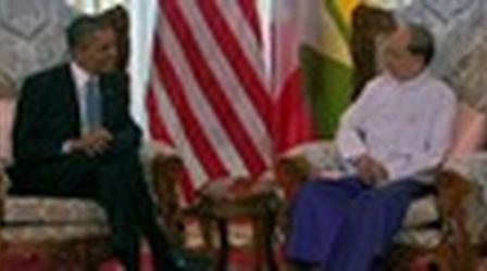 Video thumbnail: PBS NewsHour With Obama's Visit, Myanmar Looks Towards Greater Democracy