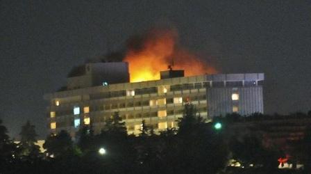 Video thumbnail: PBS NewsHour Brazen Attack on Kabul Hotel Raises New Questions on...
