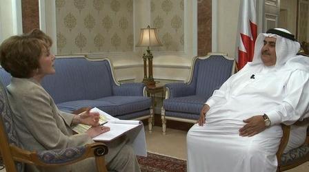 Video thumbnail: PBS NewsHour Bahrain's Foreign Minister: We Haven't Been 'Acting as...