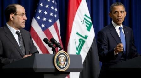 Video thumbnail: PBS NewsHour Obama Marks Troop Withdrawal: U.S. Will Be 'Enduring...
