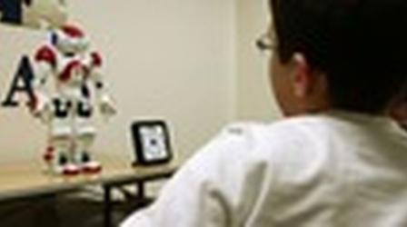 Video thumbnail: PBS NewsHour Robots Play Part in Treatment for People With Special Needs