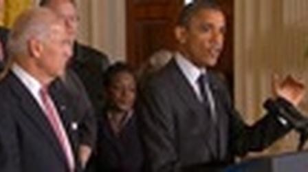 Video thumbnail: PBS NewsHour President Obama's Second Term Agenda Stresses Compromise