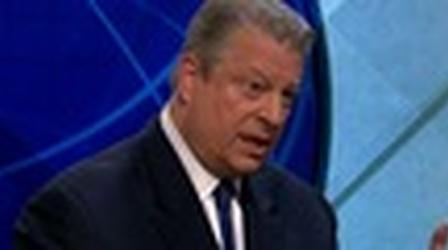 Video thumbnail: PBS NewsHour Al Gore: Public Conditioned to Accept Pollution
