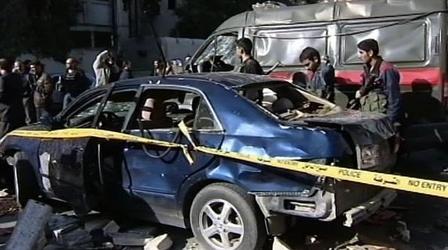 Video thumbnail: PBS NewsHour Syria's Claims Over 'Unusual' Bombings in Damascus Draw...