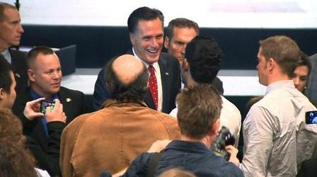 Video thumbnail: PBS NewsHour Wisconsin Primary: Setting the Stakes for Romney, Santorum