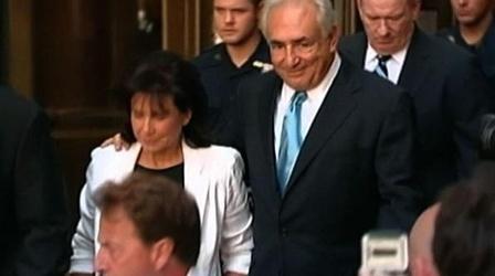 Video thumbnail: PBS NewsHour Strauss-Kahn Released From House Arrest as Case Enters...