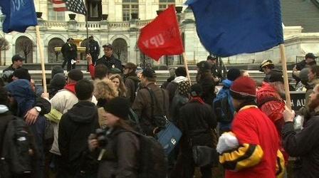 Video thumbnail: PBS NewsHour Bonuses Shrink as Wall Street Reacts to Crawling Economy