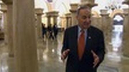 Video thumbnail: PBS NewsHour Insider Tour of the Capitol with Sen. Schumer