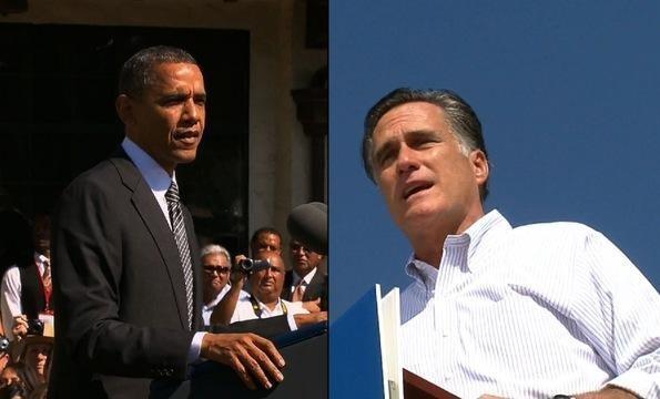 Romney Cuts into Obama's Lead, Both Vie for Swing States