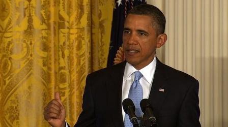 Video thumbnail: PBS NewsHour How Would Obama Wield Agency-Reorganization Power?