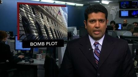 Video thumbnail: PBS NewsHour News Wrap: FBI Arrests Suspect for New York Bombing Plot