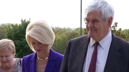 Video thumbnail: PBS NewsHour Gingrich Campaign Suffers Setbacks as GOP's 2012 Field...