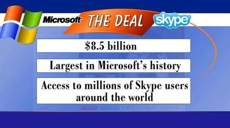 Video thumbnail: PBS NewsHour What's Behind Microsoft's Decision to Buy Skype?