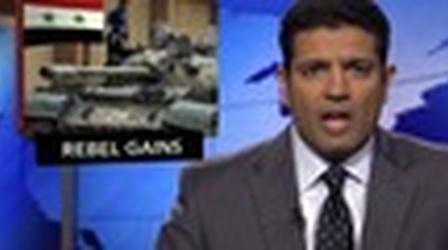 Video thumbnail: PBS NewsHour News Wrap: Syria Airstrikes Kill at Least 15