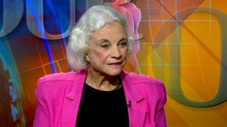 Video thumbnail: PBS NewsHour Sandra Day O'Connor Explores Supreme Court History