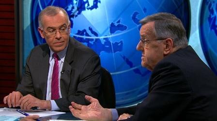Video thumbnail: PBS NewsHour Shields and Brooks on the Jobs, Obama's Budget Bargaining 