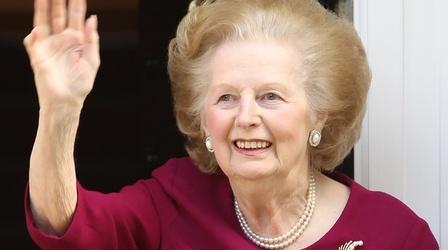 Video thumbnail: PBS NewsHour Remembering Margaret Thatcher: Pioneering Female Politician
