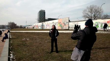 Video thumbnail: PBS NewsHour A Battle to Preserve the Berlin Wall as Cold War Landmark 