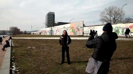 Video thumbnail: PBS NewsHour A Battle to Preserve the Berlin Wall as Cold War Landmark