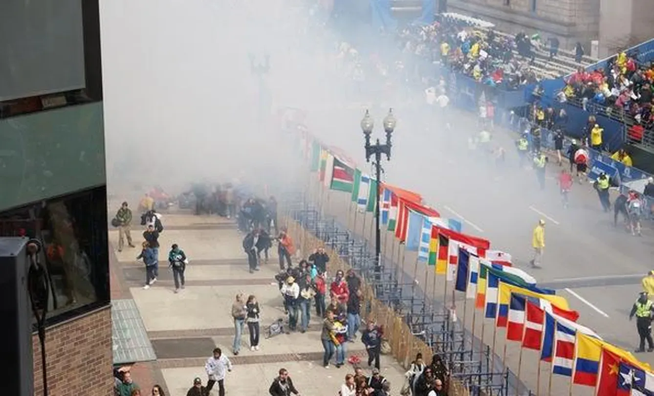Boston Marathon Finish Line Turns to Bloody Crime Scene