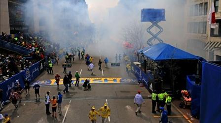 Video thumbnail: PBS NewsHour Reporting on Boston Bombing Leads to Conflicting Answers