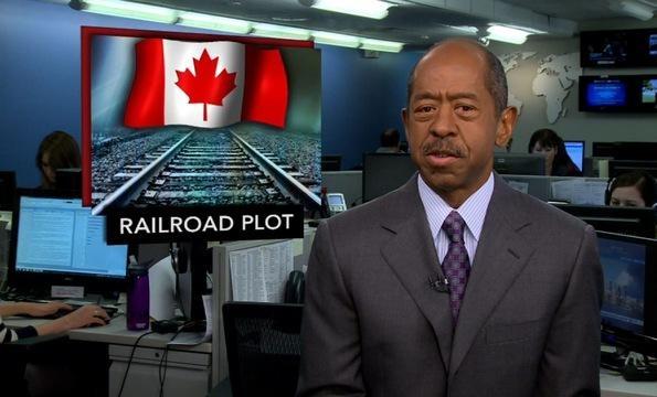 News Wrap: Plot to Attack Canada-U.S. Rail Line Thwarted 