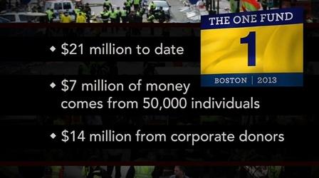 Video thumbnail: PBS NewsHour In Wake of Boston Bombings, a Fund to Help Victims, Families
