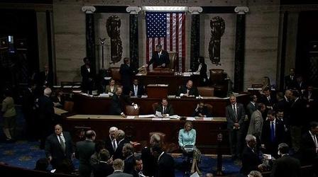 Video thumbnail: PBS NewsHour Congress Passes Bill to End Furloughs at the FAA