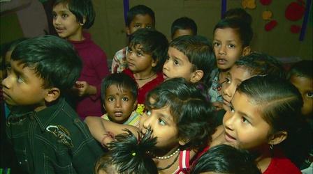 Video thumbnail: PBS NewsHour In India, Seeking to Spark Enthusiasm for School