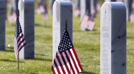 Video thumbnail: PBS NewsHour On Memorial Day, Remembering 'Profound' Human Cost of War