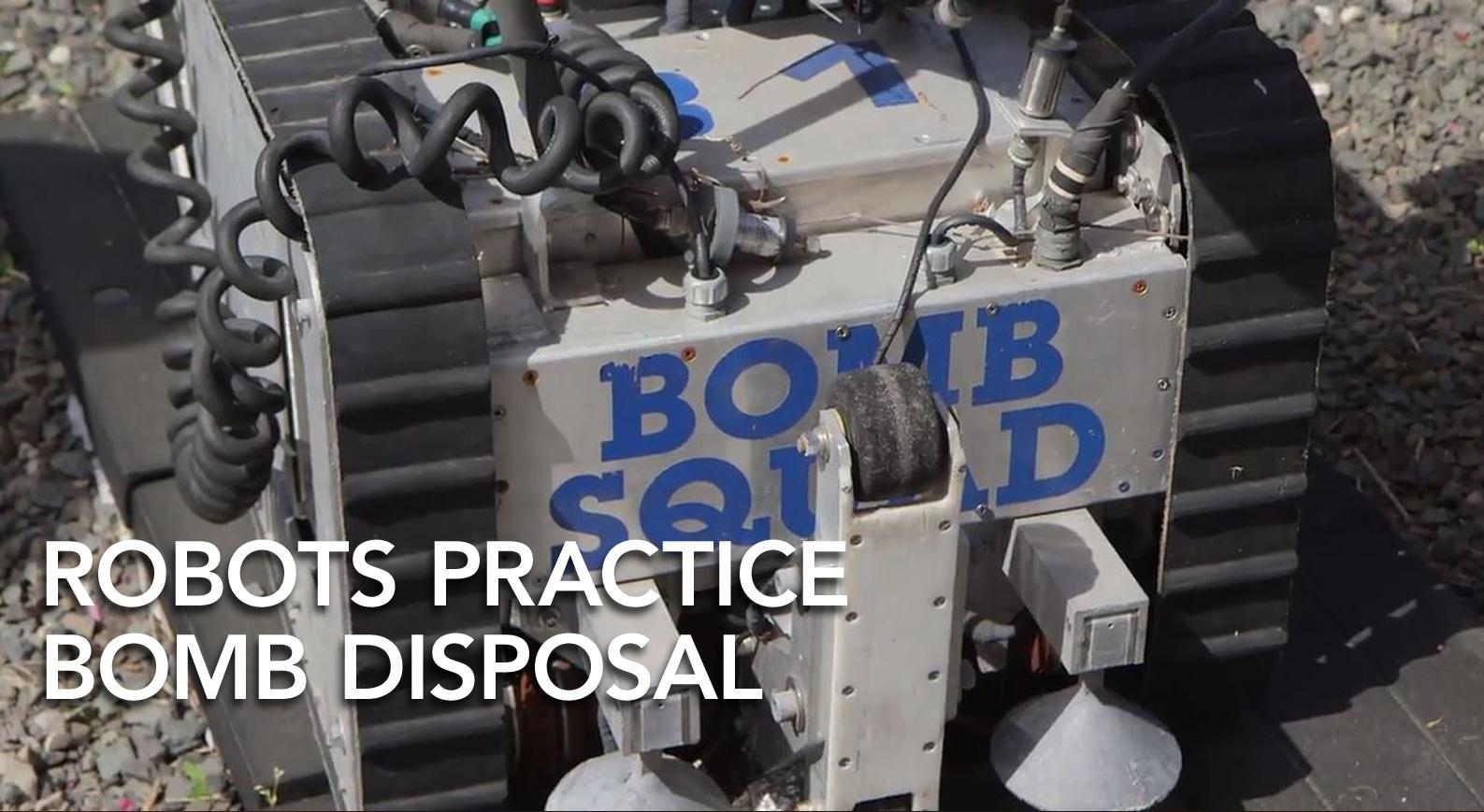 How Police Use Robots to Investigate Bomb Threats