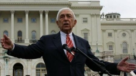 Video thumbnail: PBS NewsHour Frank Lautenberg, Senate's Last WWII Veteran, a 'Fighter'