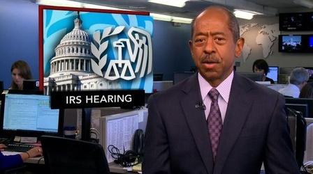 Video thumbnail: PBS NewsHour News Wrap: Conservative Groups Speak Out On IRS
