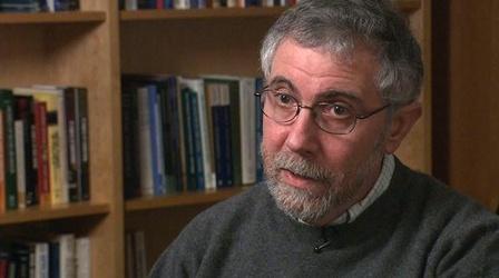 Video thumbnail: PBS NewsHour Paul Krugman on Managing Financial Crisis