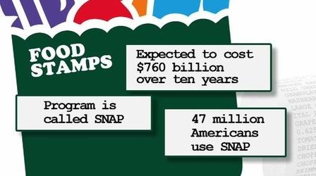 Video thumbnail: PBS NewsHour With 47 Million on Food Assistance, Congress Considers Cuts