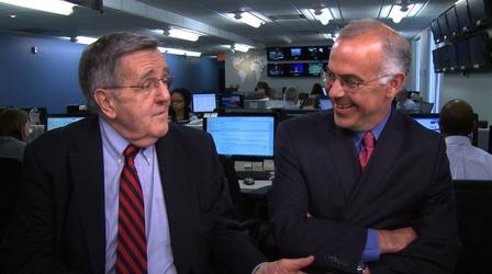 Video thumbnail: PBS NewsHour Shields, Brooks on Hillary's Hints, Congressional Baseball