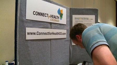 Video thumbnail: PBS NewsHour Colorado Struggles to Enroll Residents in Health Insurance 