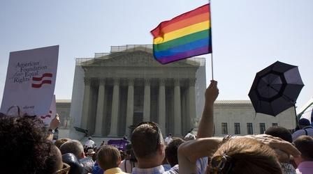 Video thumbnail: PBS NewsHour Gay Rights Advocates Score Supreme Court Victories 