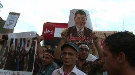 Video thumbnail: PBS NewsHour Are Latest Protests a Game-Changer for Egypt's Politics?