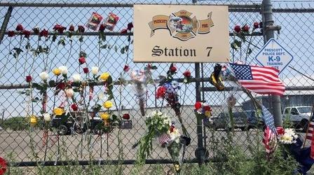Video thumbnail: PBS NewsHour Firefighters Who Perished in Arizona Faced High Heat