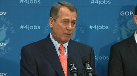 Video thumbnail: PBS NewsHour Party Leaders Say GOP House Won't Consider Immigration Bill