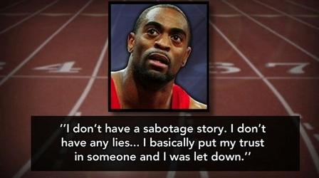 Video thumbnail: PBS NewsHour World Champion Sprinter Tyson Gay Tests Positive for Doping