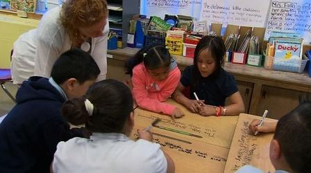Video thumbnail: PBS NewsHour Should Spanish-Speaking Students Be Taught in English Only?