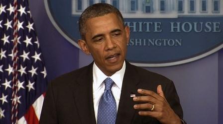 Video thumbnail: PBS NewsHour Obama Gives Highly Personal Take on Trayvon Martin Death