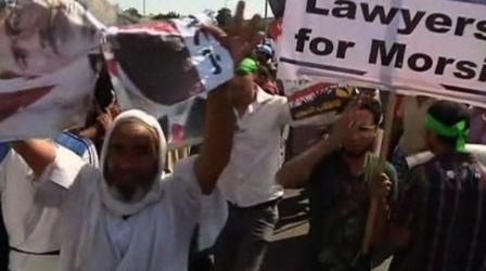 Video thumbnail: PBS NewsHour Egypt, Tunisia Find Trouble With Transition to Democracy