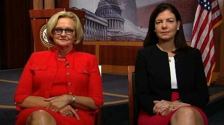 Video thumbnail: PBS NewsHour Sens. McCaskill, Ayotte on Military Sexual Assault