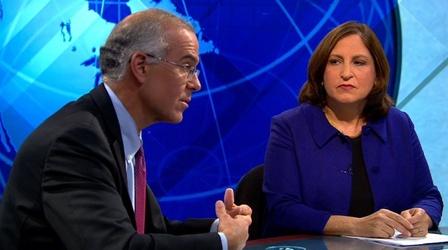 Video thumbnail: PBS NewsHour Brooks, Marcus on Congressional Questions as Break Starts