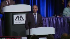 Video thumbnail: PBS NewsHour Holder Calls for New Approach to Low-Level Drug Crimes
